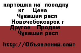 картошка на  посадку  20 кг  › Цена ­ 20 - Чувашия респ., Новочебоксарск г. Другое » Продам   . Чувашия респ.